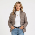 Women’s Lightweight Puffer Jacket – Quilted Zip Up Coat