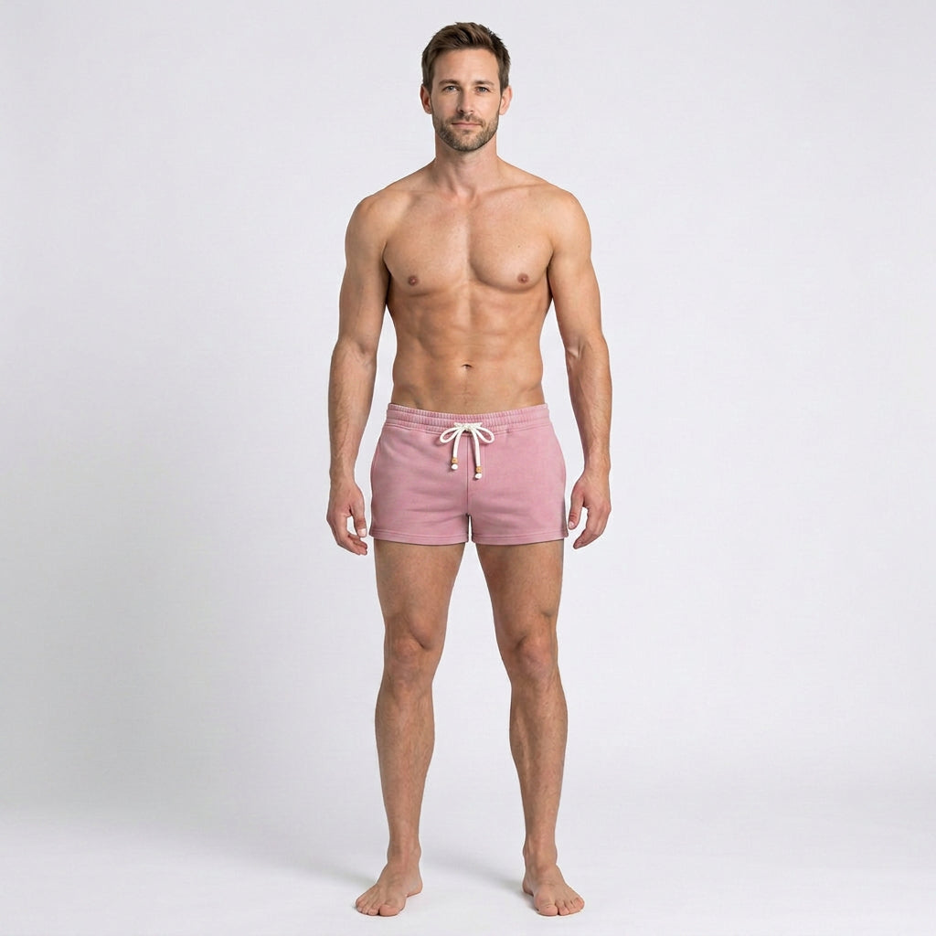 Men’s Drawstring Jogger Shorts