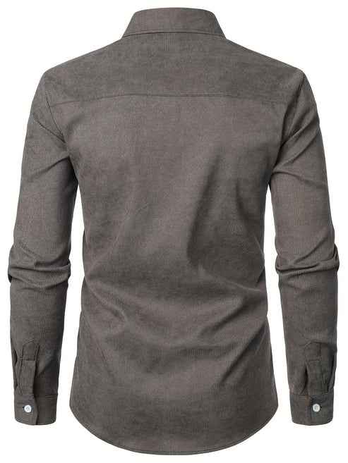 Men’s Button-Up Polo Shirt