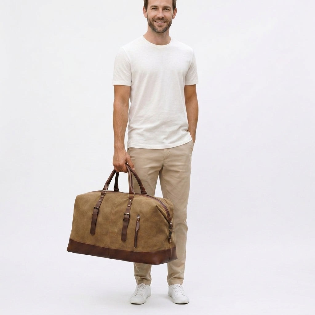 Men’s Canvas Duffle Bag