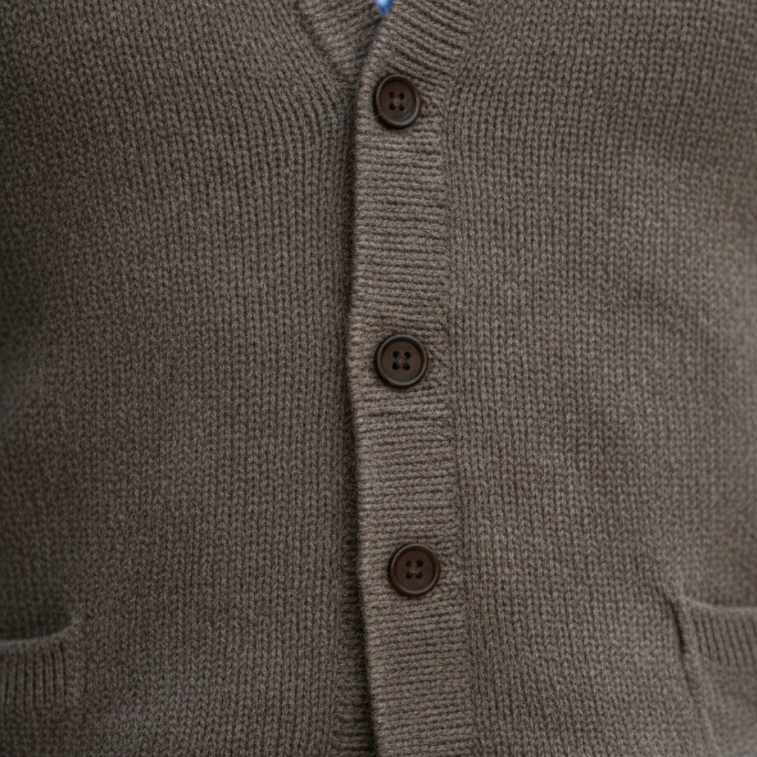 Men’s Button Up Knit Vest
