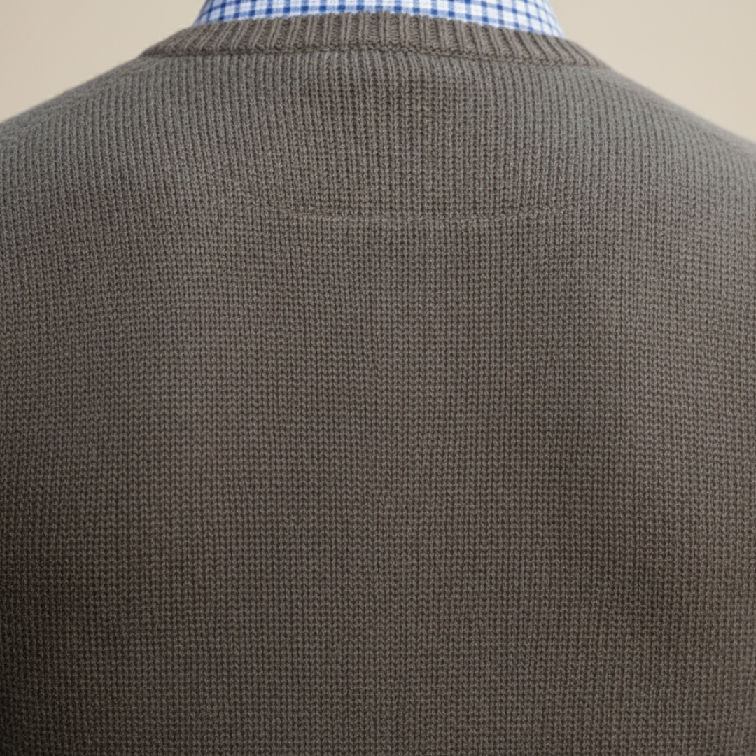 Men’s Button Up Knit Vest