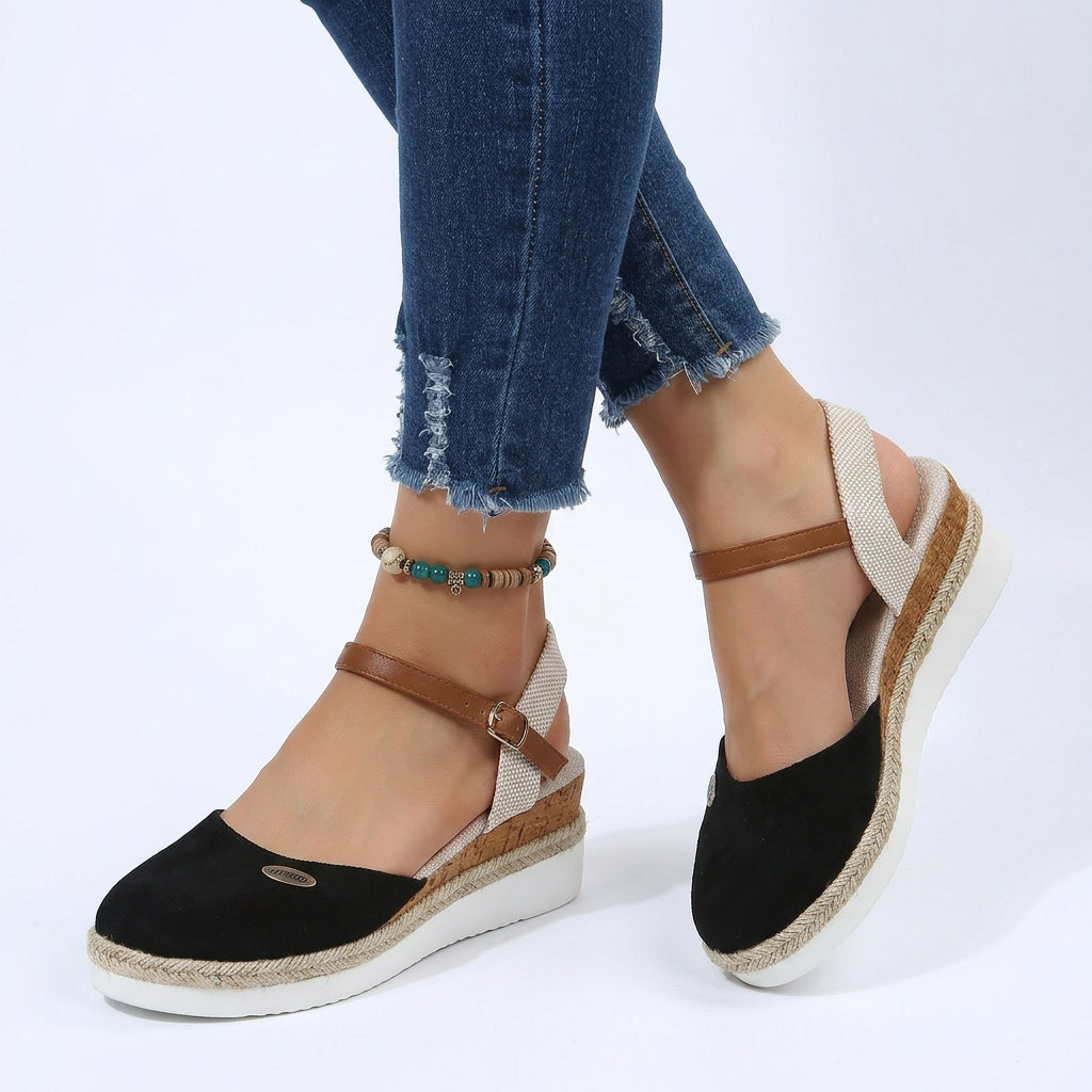 Women’s Woven Espadrille Wedge Sandals
