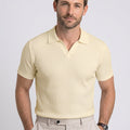 Men’s Ribbed Polo Shirt
