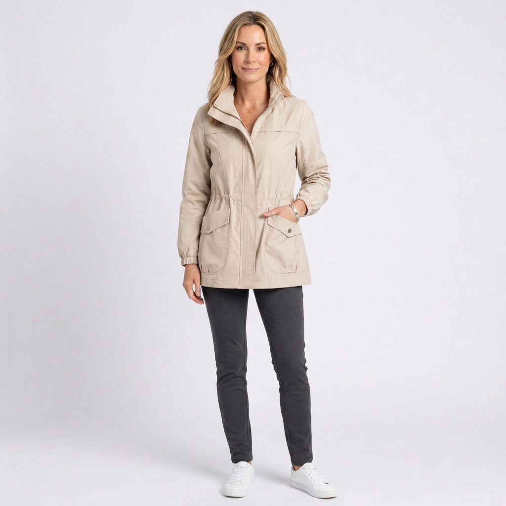 Women’s Lightweight Zip Front Utility Jacket