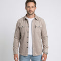 Men’s Button Up Overshirt Jacket
