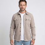 Men’s Button Up Overshirt Jacket