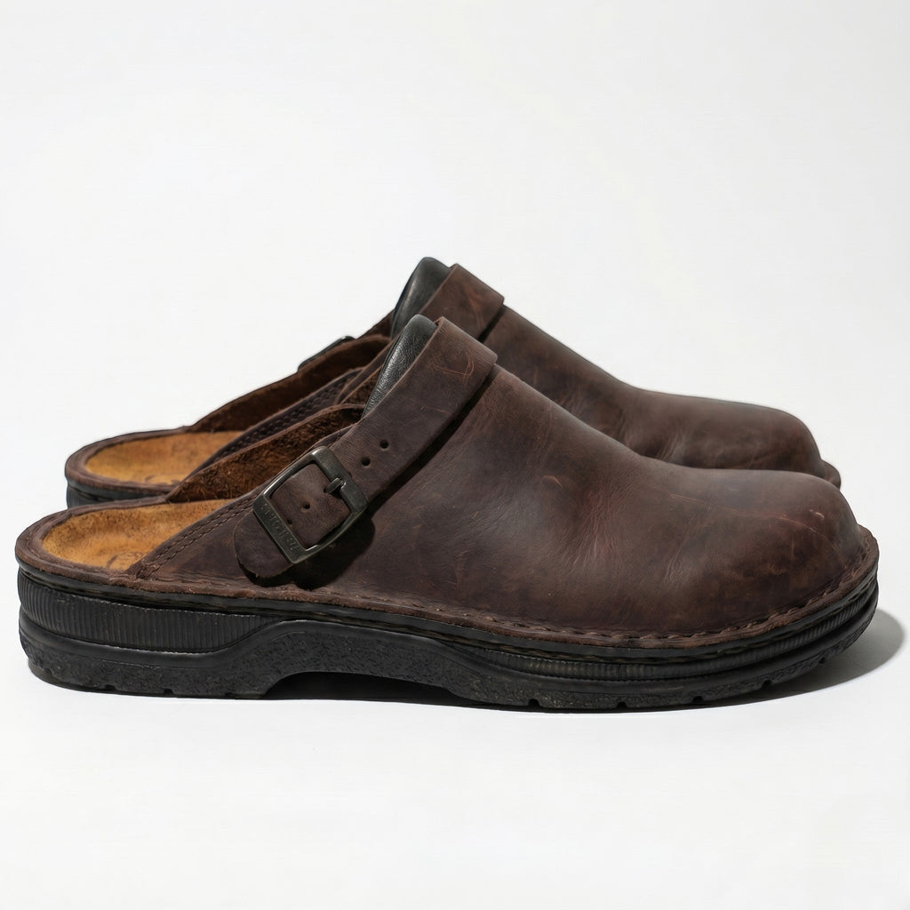 Men’s Buckle Strap Clogs