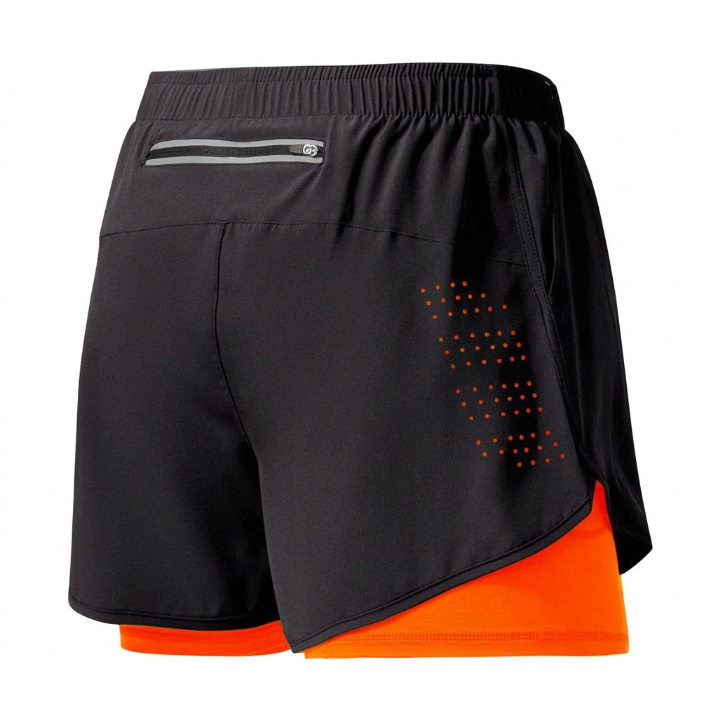 Men’s 2 In 1 Athletic Shorts