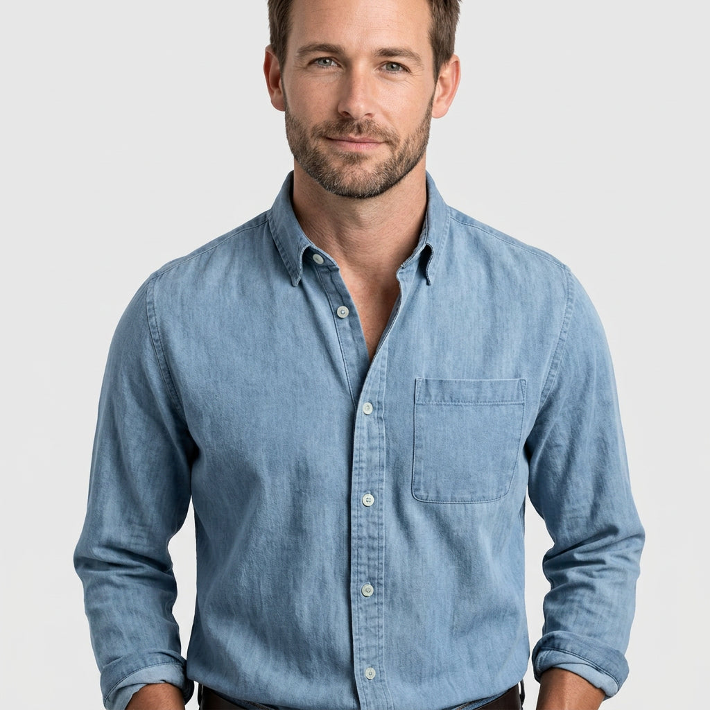 Men’s Button Up Casual Shirt