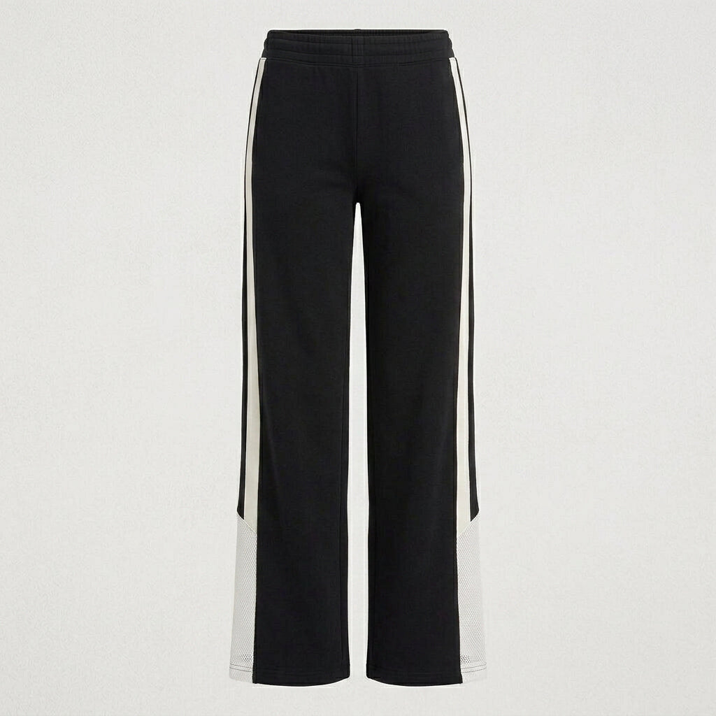 Women Two Piece Tracksuit Set - Zip Hoodie Straight Leg Pants Casual Everyday