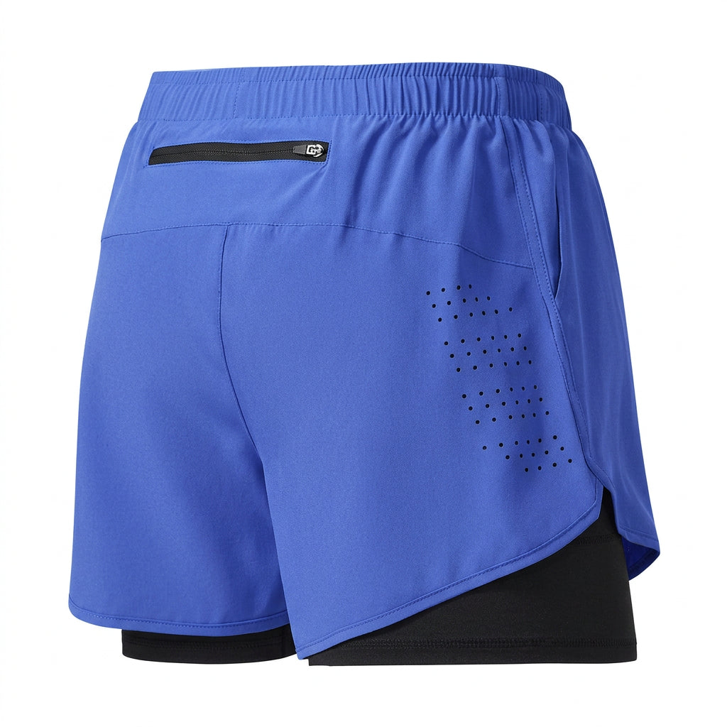 Men’s 2 In 1 Athletic Shorts
