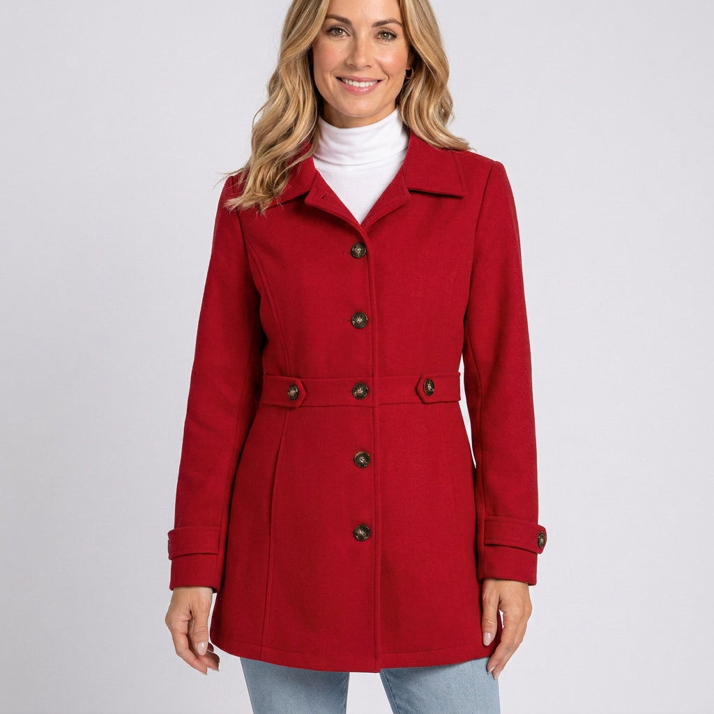 Women’s Tailored Button Coat
