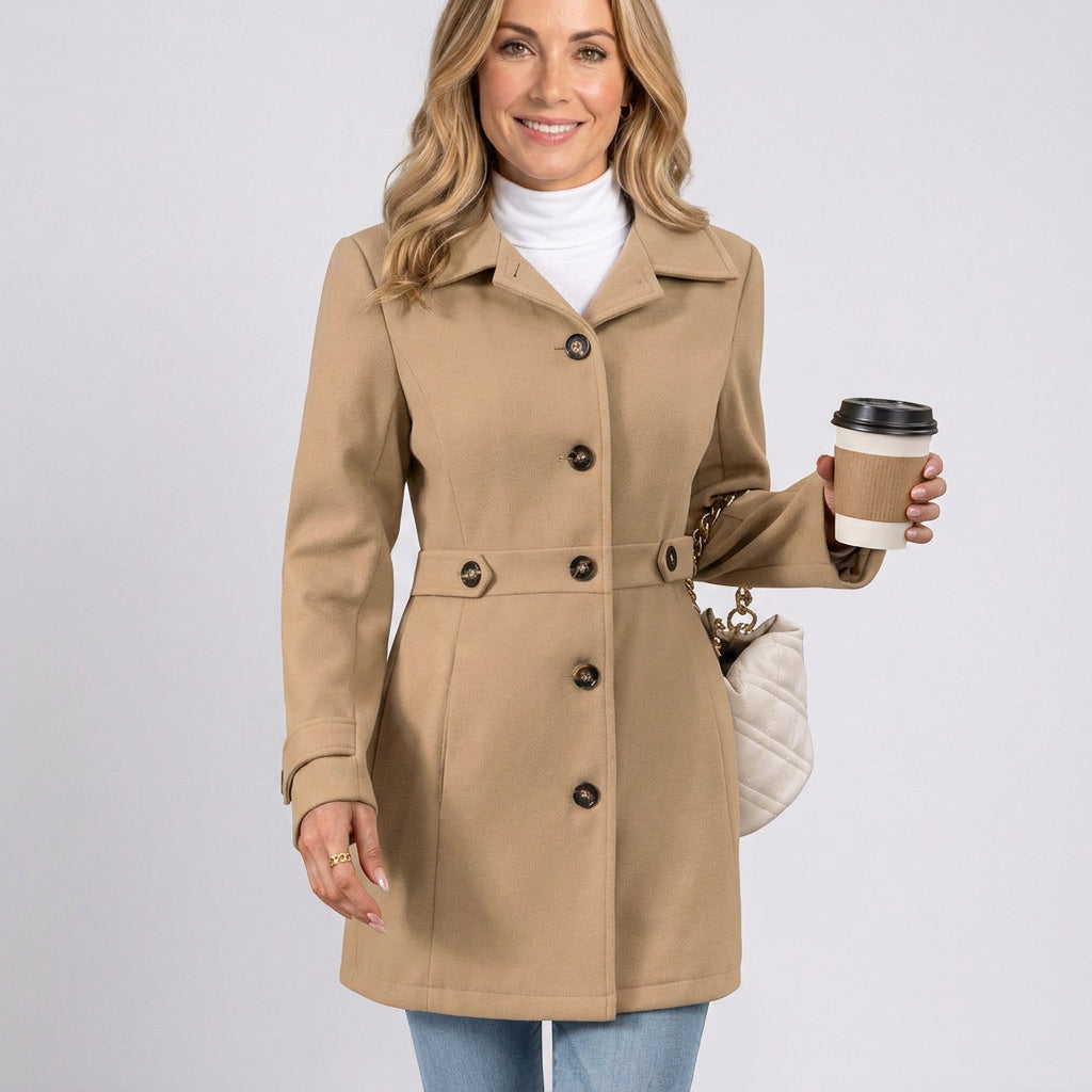Women’s Tailored Button Coat
