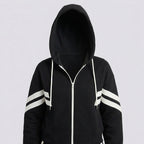Women Two Piece Tracksuit Set - Zip Hoodie Straight Leg Pants Casual Everyday