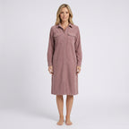 Women Cord Shirt Dress Long Sleeve Casual Everyday