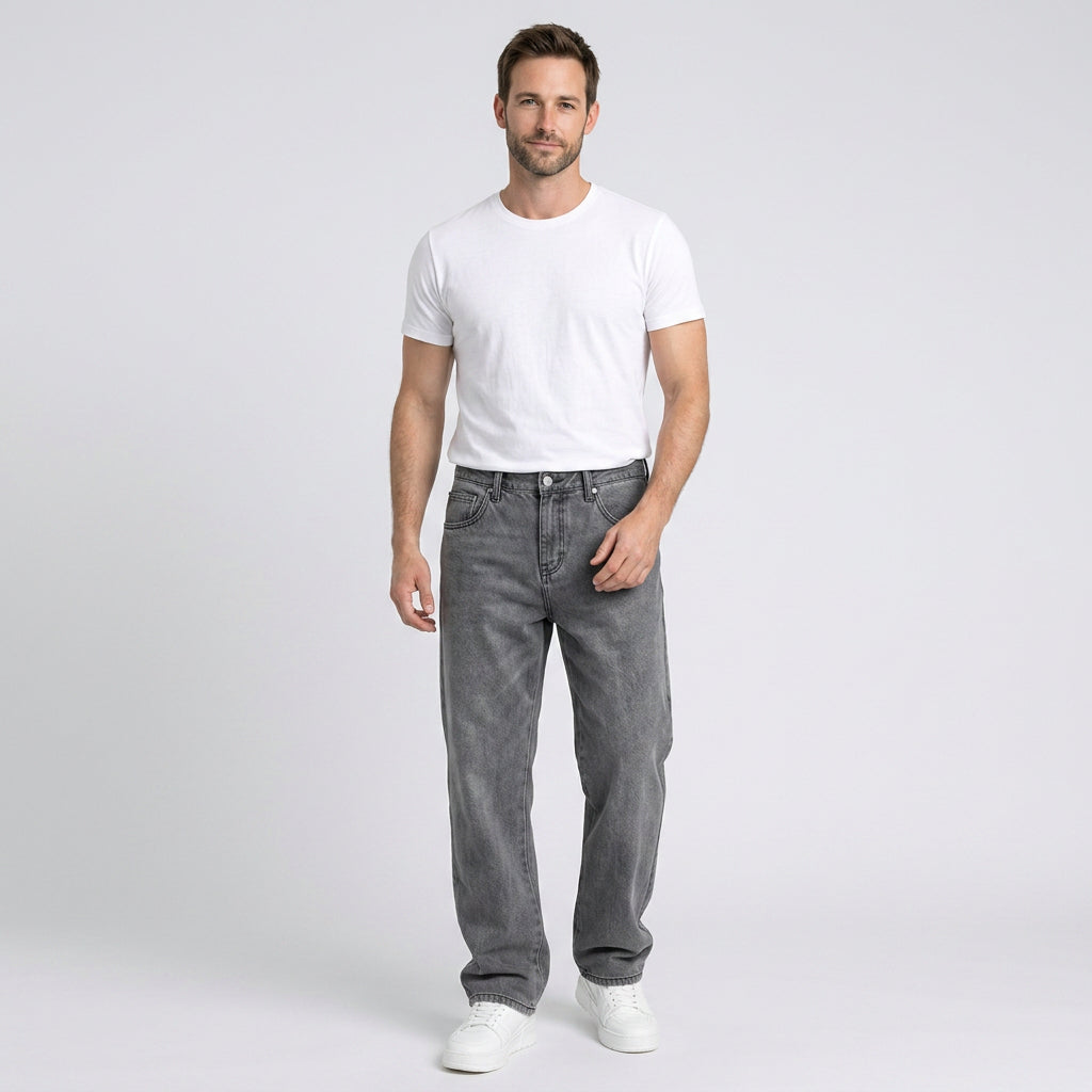 Men’s Wide Leg Jeans