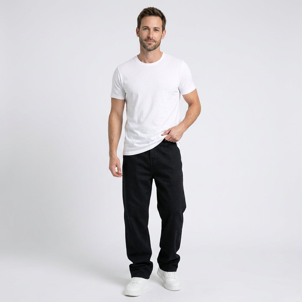 Men’s Wide Leg Jeans