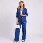 Women’s Blazer and Wide Leg Trousers Set