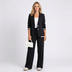 Women’s Blazer and Wide Leg Trousers Set