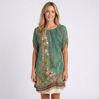 Women’s Batwing Sleeve Shift Mini Dress
