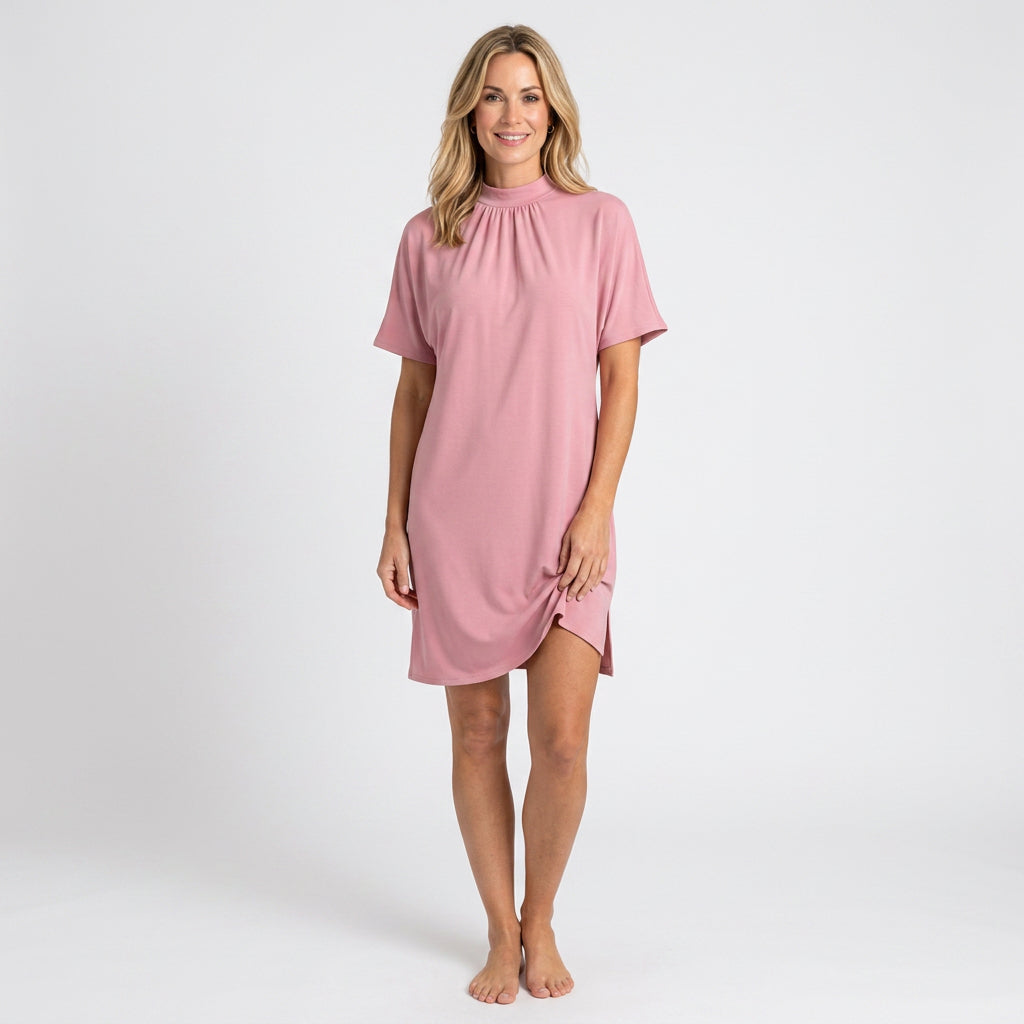Women’s Batwing Sleeve Shift Mini Dress
