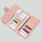 Women’s Foldover Wallet with Strap Detail