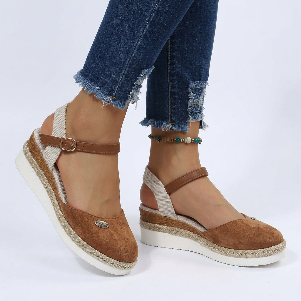 Women’s Woven Espadrille Wedge Sandals