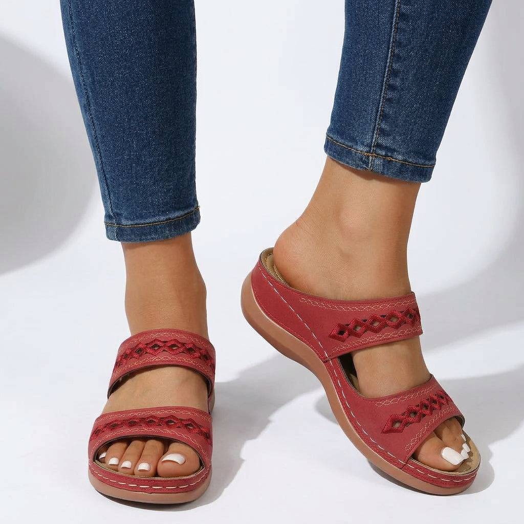 Women’s Orthopedic Leather Sandals