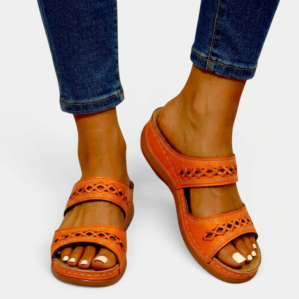 Women’s Orthopedic Leather Sandals