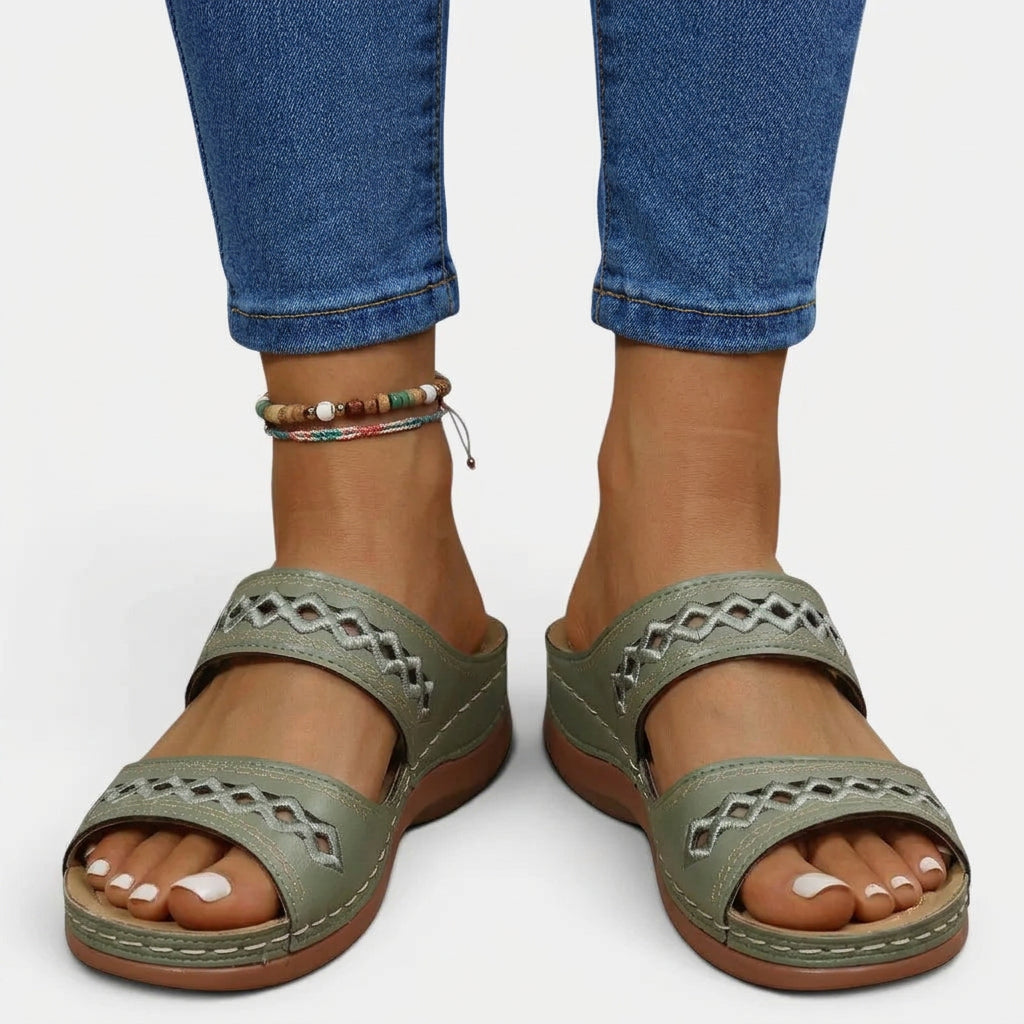 Women’s Orthopedic Leather Sandals