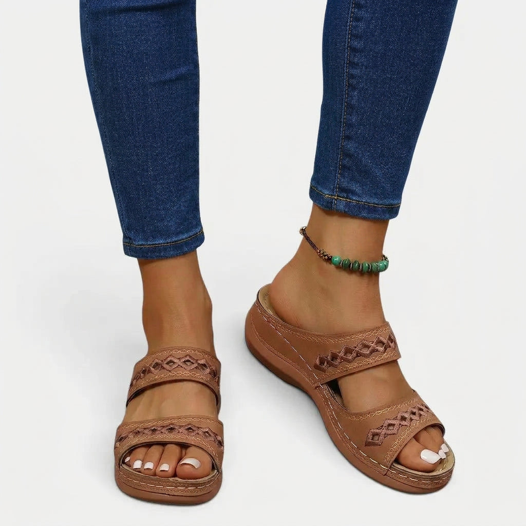 Women’s Orthopedic Leather Sandals