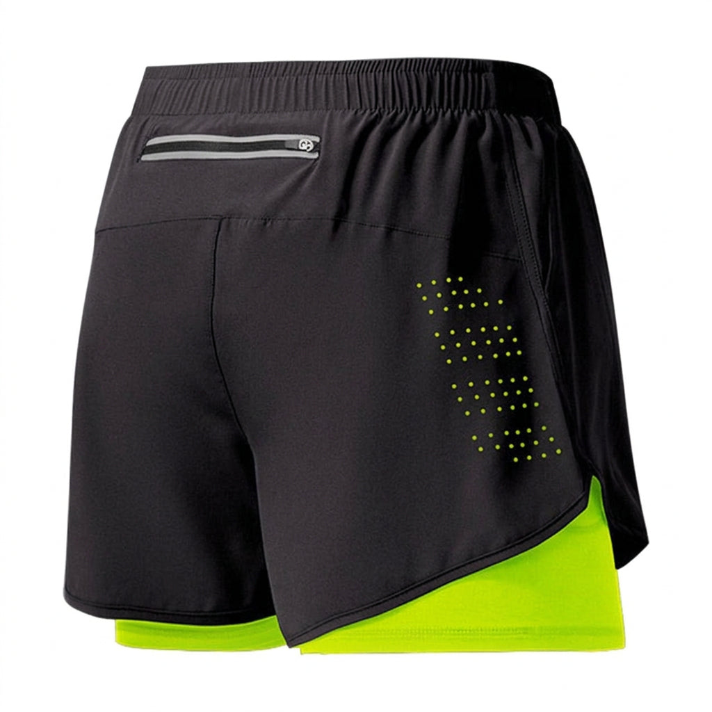 Men’s 2 In 1 Athletic Shorts