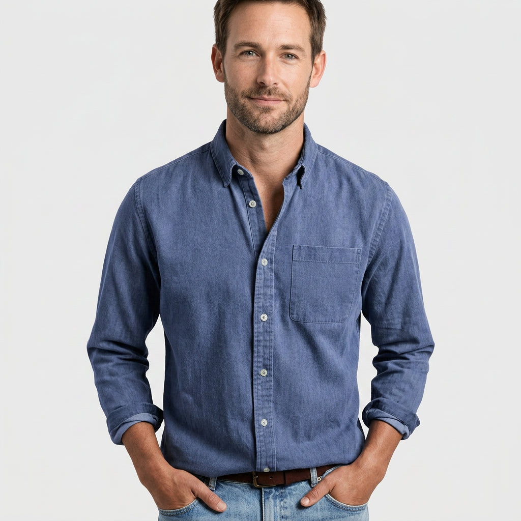 Men’s Button Up Casual Shirt