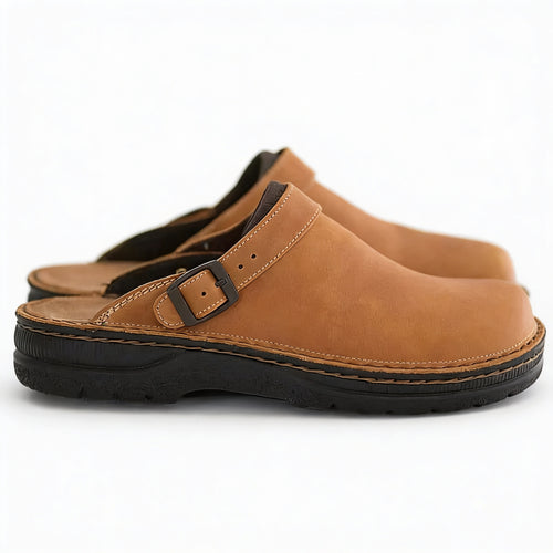 Men’s Buckle Strap Clogs