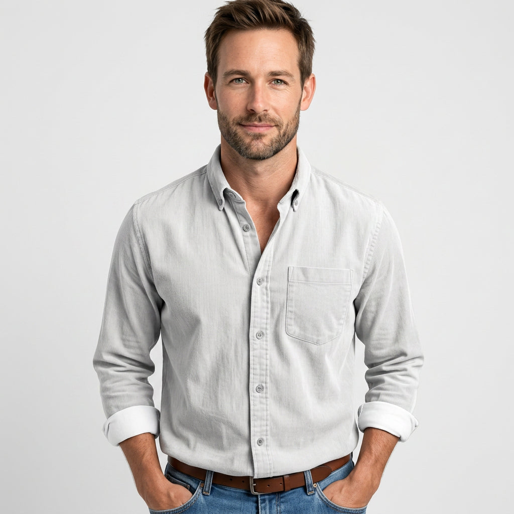 Men’s Button Up Casual Shirt