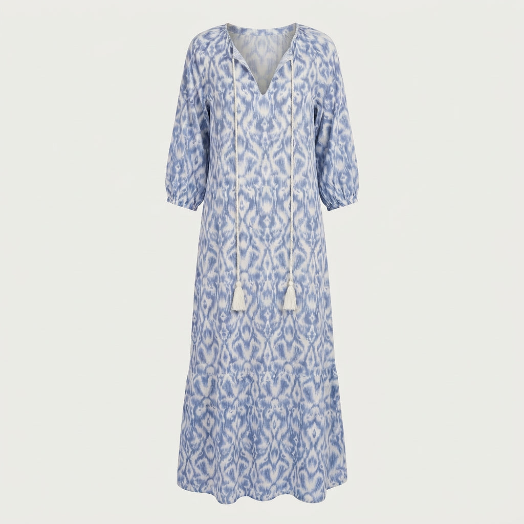 Women Floral Maxi Dress Short Sleeve Casual Holiday Everyday