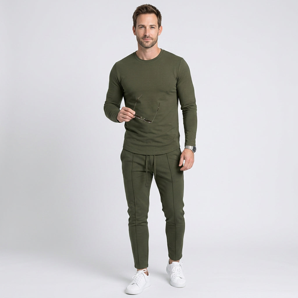 Men’s Long Sleeve Tracksuit Set