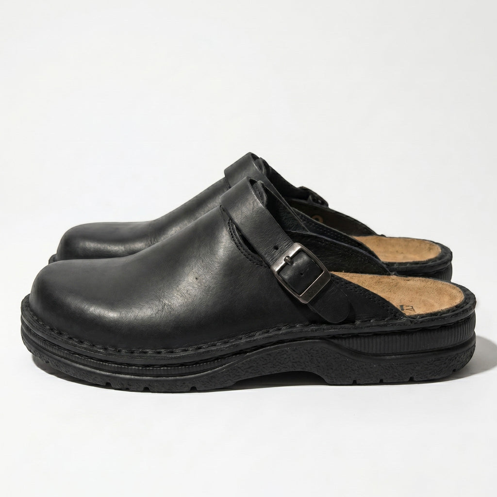 Men’s Buckle Strap Clogs