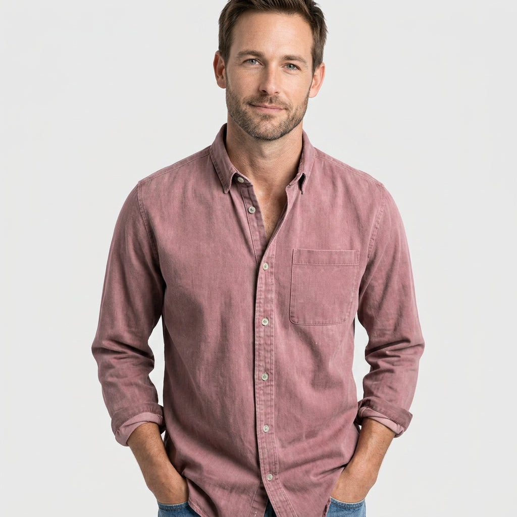 Men’s Button Up Casual Shirt