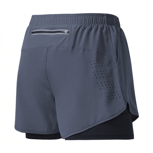 Men’s 2 In 1 Athletic Shorts