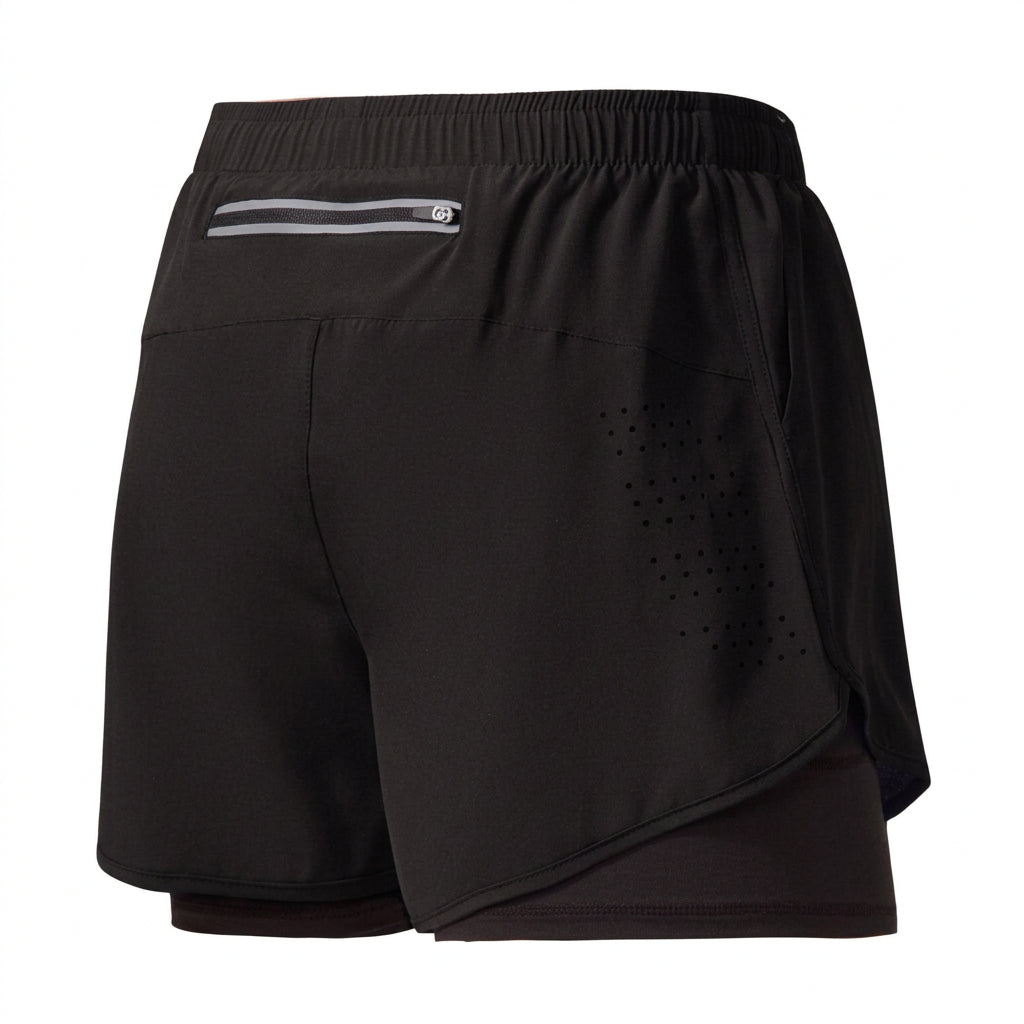 Men’s 2 In 1 Athletic Shorts