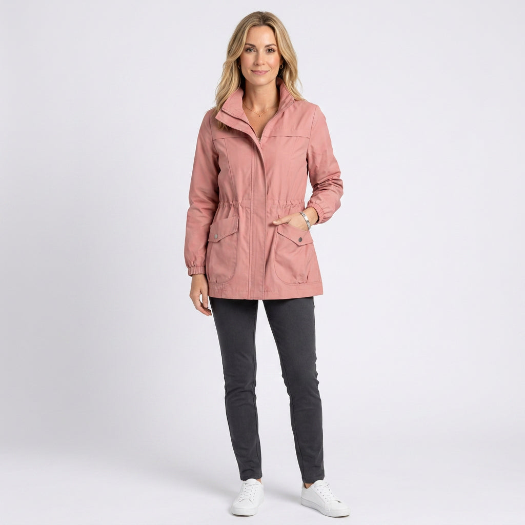 Women’s Lightweight Zip Front Utility Jacket