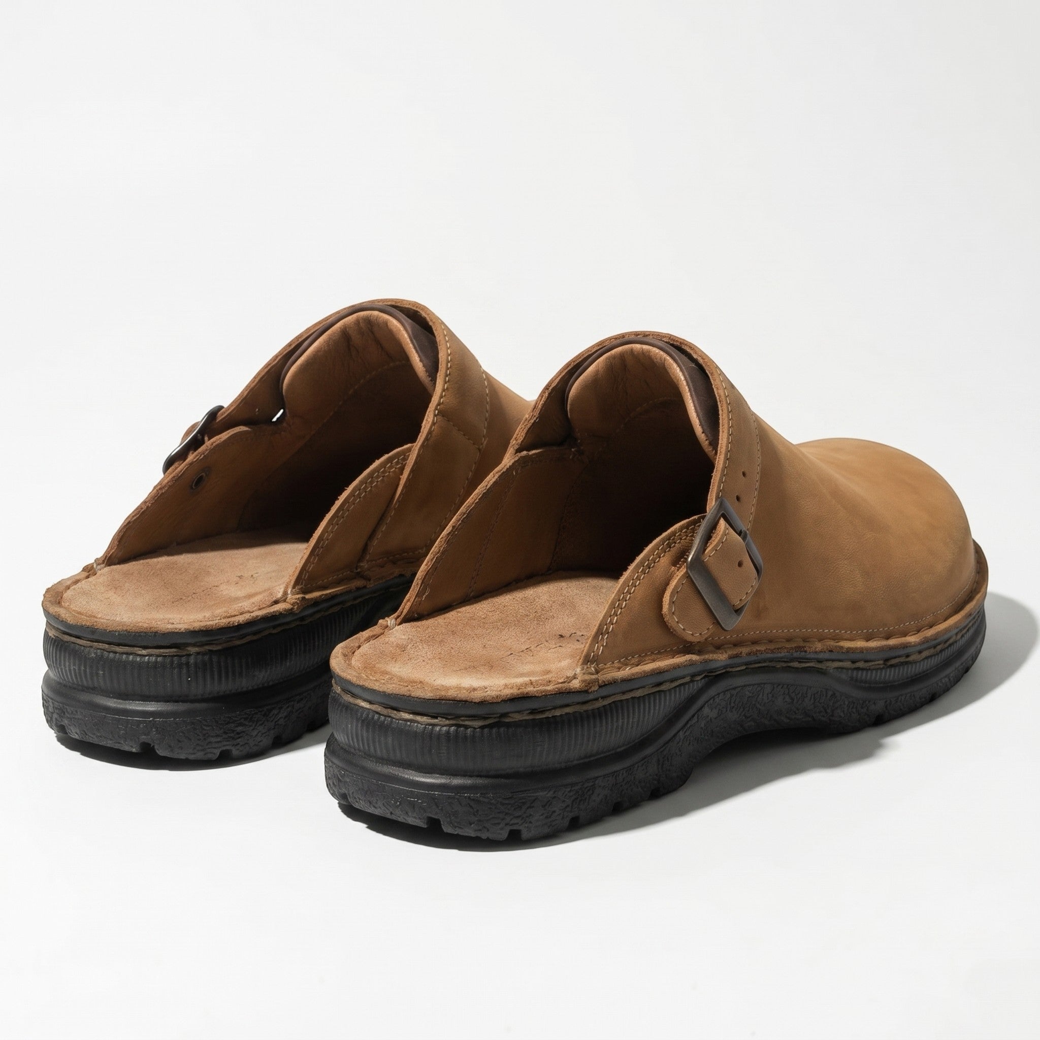 Men’s Buckle Strap Clogs