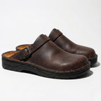 Men’s Buckle Strap Clogs