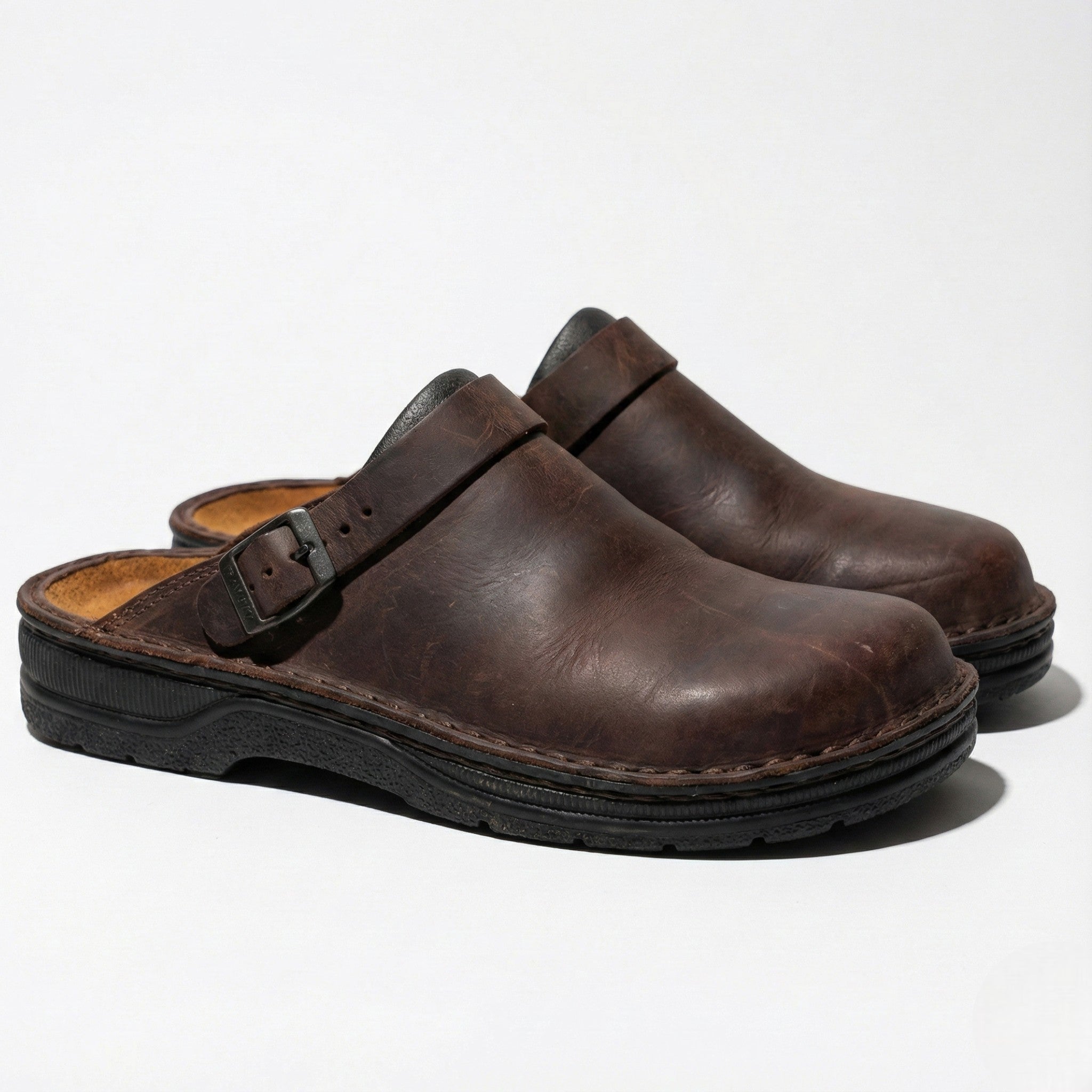 Men’s Buckle Strap Clogs